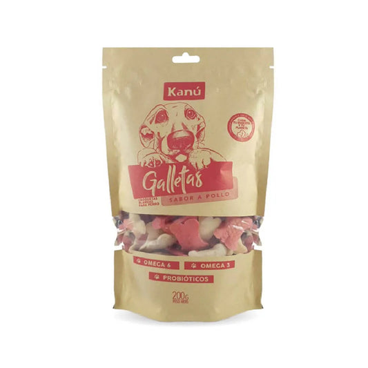 Galletas Sabor a Pollo Kanu Pet para perros
