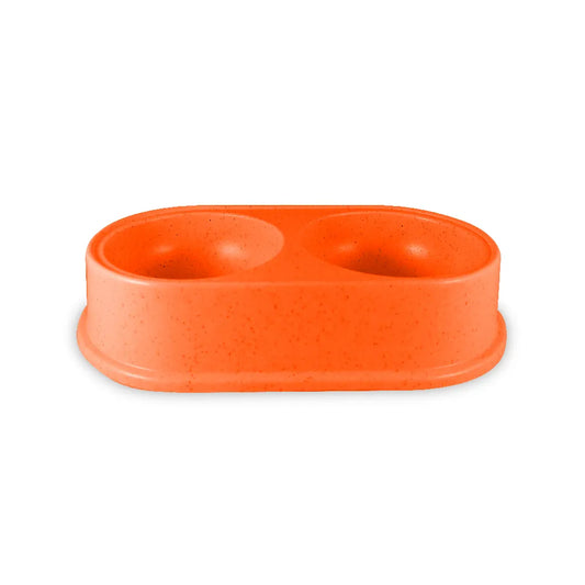 Comedero Doble de Ceramica Kanu Pet para Perro y Gato