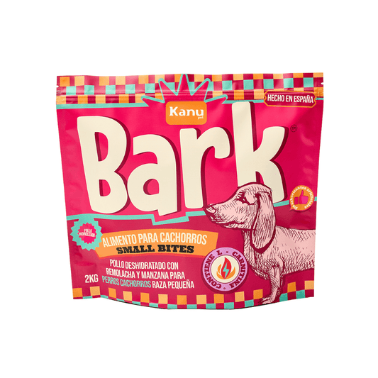 Alimento Seco Kanu Pet Bark Small Bites para Cachorros de Razas Pequeñas Pollo