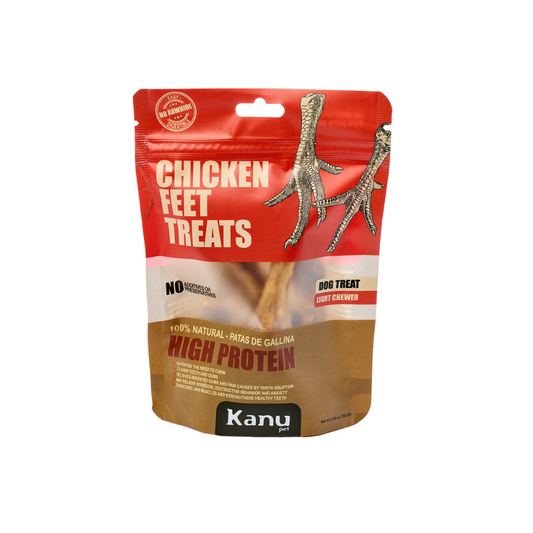 Snack Patas de Gallina Kanu Pet para Perro 100% naturales y nutritivas