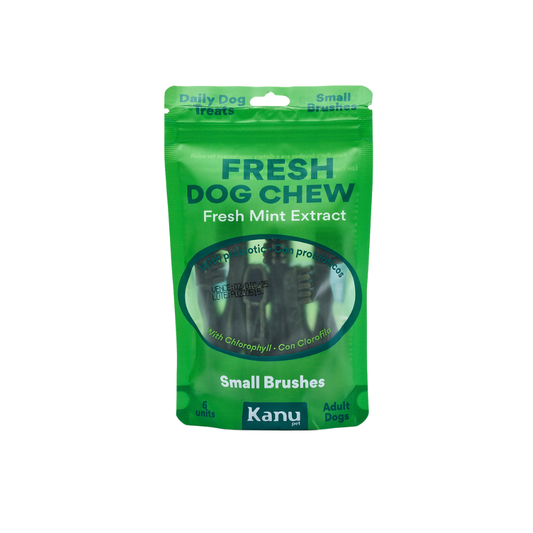 Snack Cepillo Dental  Small Kanu Pet Dental Fresh Para Perros Sabor a Menta