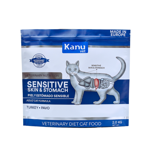 Alimento Medicado Kanu Vet Piel y Estómago Sensible para Gato Adultos