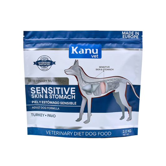 Alimento Medicado Kanu Vet Piel y Estómago Sensible para Perro Adultos
