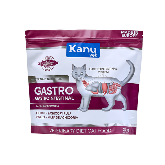 Alimento Medicado Kanu Vet Gastrointestinal para Gato Adultos