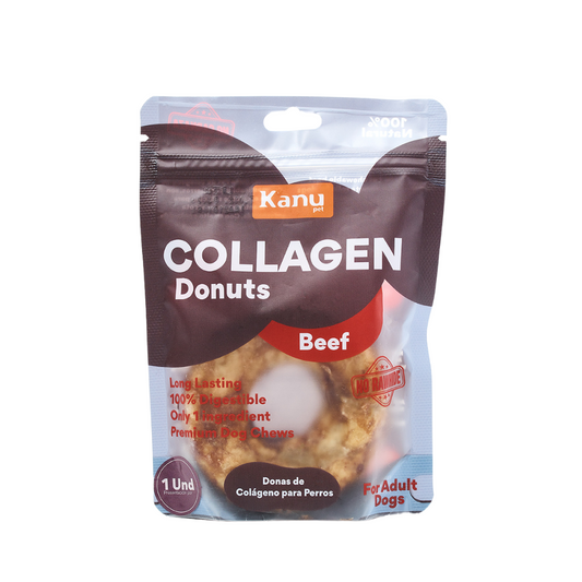 Snack Dona de Colágeno de Res Kanu Pet para Perro. No es Carnaza