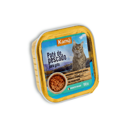 Pate de pescado Gato Kanu Pate 100 GR