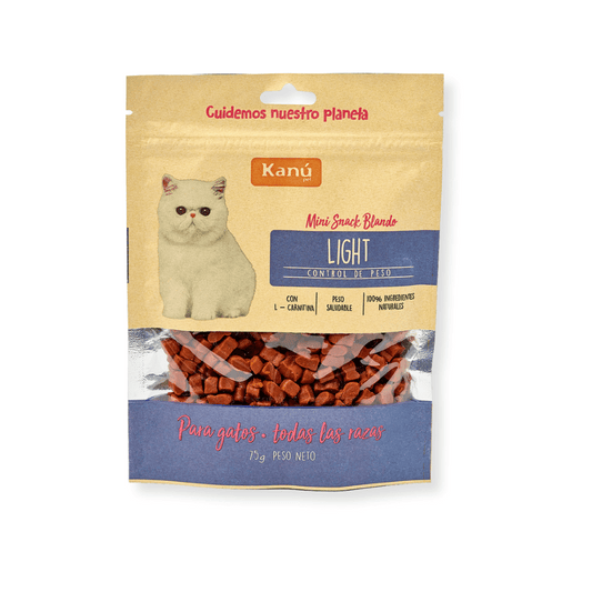 Snacks Galletas Kanu Pet  Light para Gato 75 GR