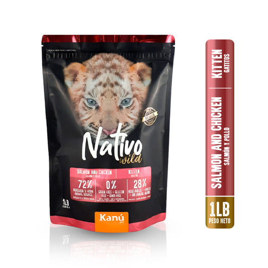 Alimento Grain Free para Kitten Kanu Nativo Wild