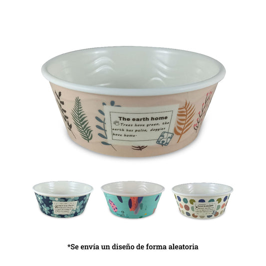 Comedero Sencillo Plástico Kanu Pet