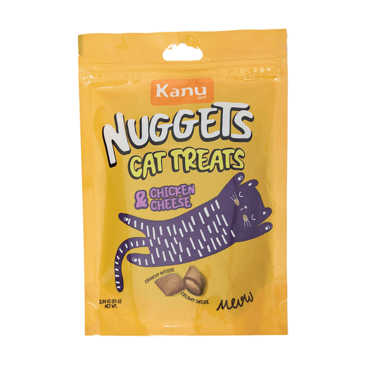 Snack Nuggets  de Pollo y Queso Kanu Pet  para Gato