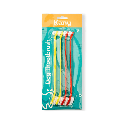 Kanu Pet Cepillo Dental Para Perros x 4 Unds