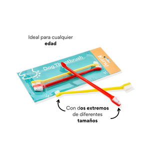 Kanu Pet Cepillo Dental Para Perros x 4 Unds