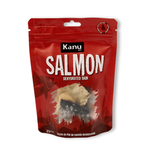 Snack de Kanu Pet de Salmoón Deshidratado Trozos para perros y gatos 100% Natural , Un solo ingrediente