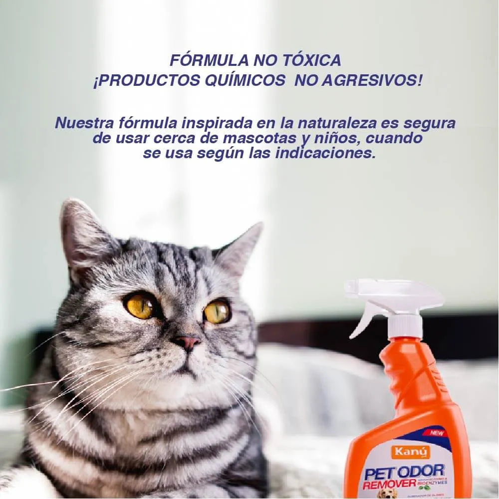 Eliminador de olores de Orina Kanu Pet Odoor Remover 32 Oz