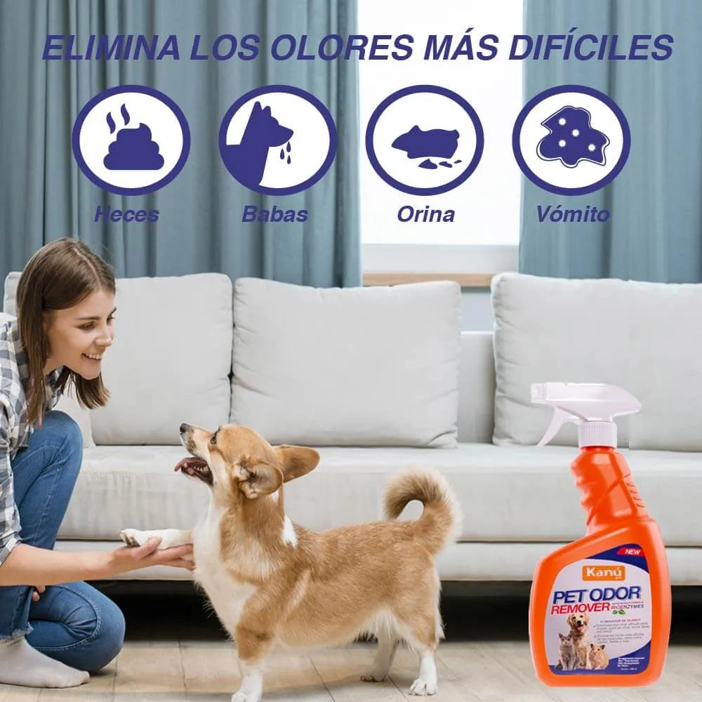 Eliminador de olores de Orina Kanu Pet Odoor Remover 32 Oz