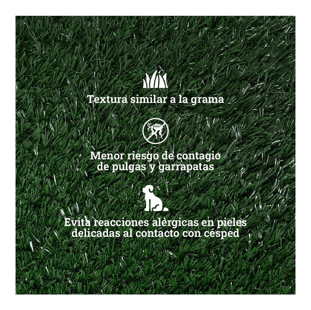 Grama Artificial de Entrenamiento Pet Park Kanu Pet para perro