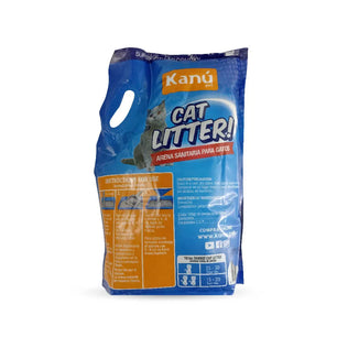 Arena de Bentonita  Kanu Pet  Cat Litter para Gatos. 99% libre de Polvo. Aglomera al Instante