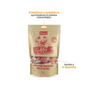 Galletas Sabor a Pollo Kanu Pet para perros
