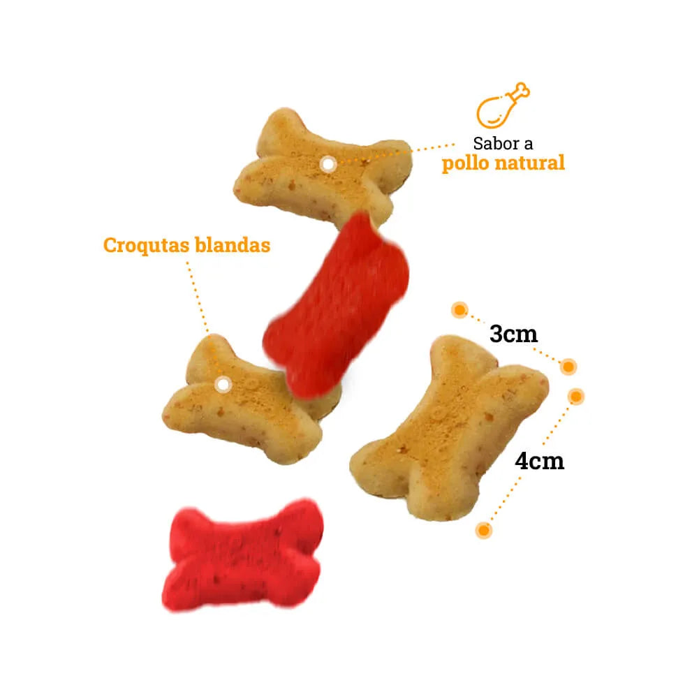 Galletas Sabor a Pollo Kanu Pet para perros