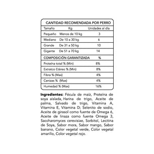Galleta Efecto Calmante Kanu Pet para perros