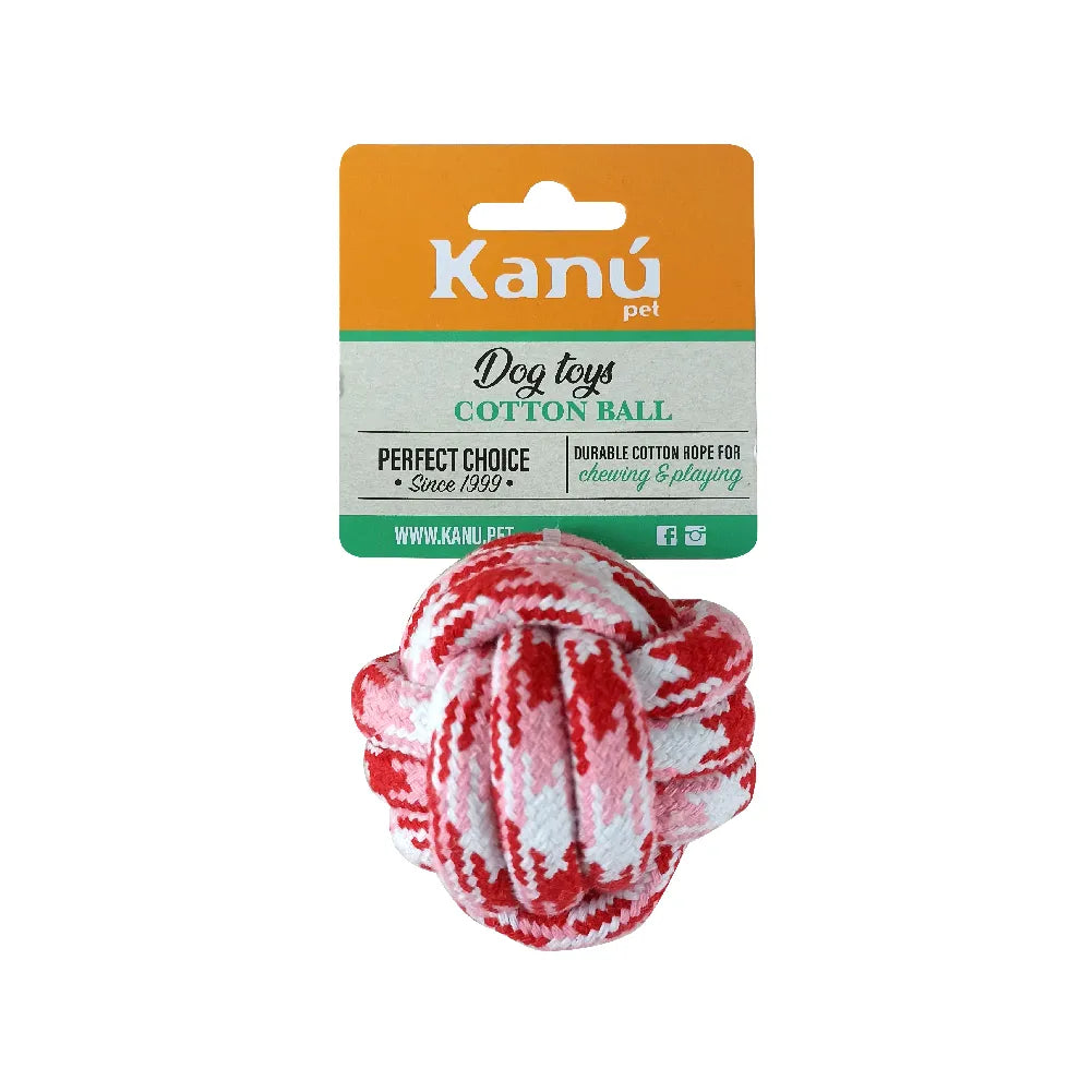 Juguete Bola Dura de Lazo Kanu Pet para Perro