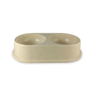 Comedero Doble de Ceramica Kanu Pet para Perro y Gato