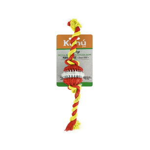 Juguete Bola Porta Snack con Lazo para Perro