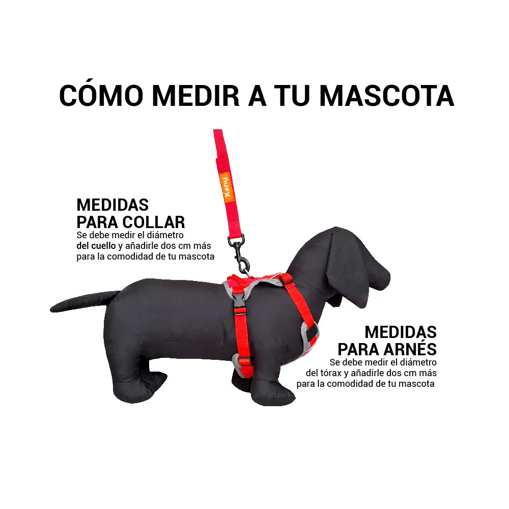 Arnes Kanu Walker Rojo Para Perro XL
