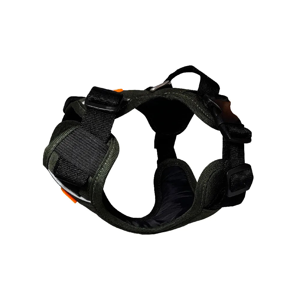 Pechera Acolchada Walker Verde Militar Kanu Pet para Perro