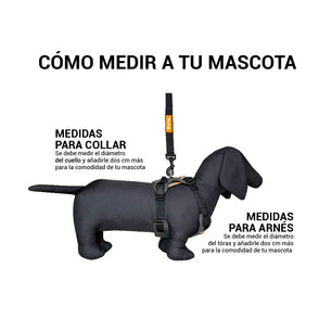 Pechera Acolchada Walker Gris Kanu Pet para Perro