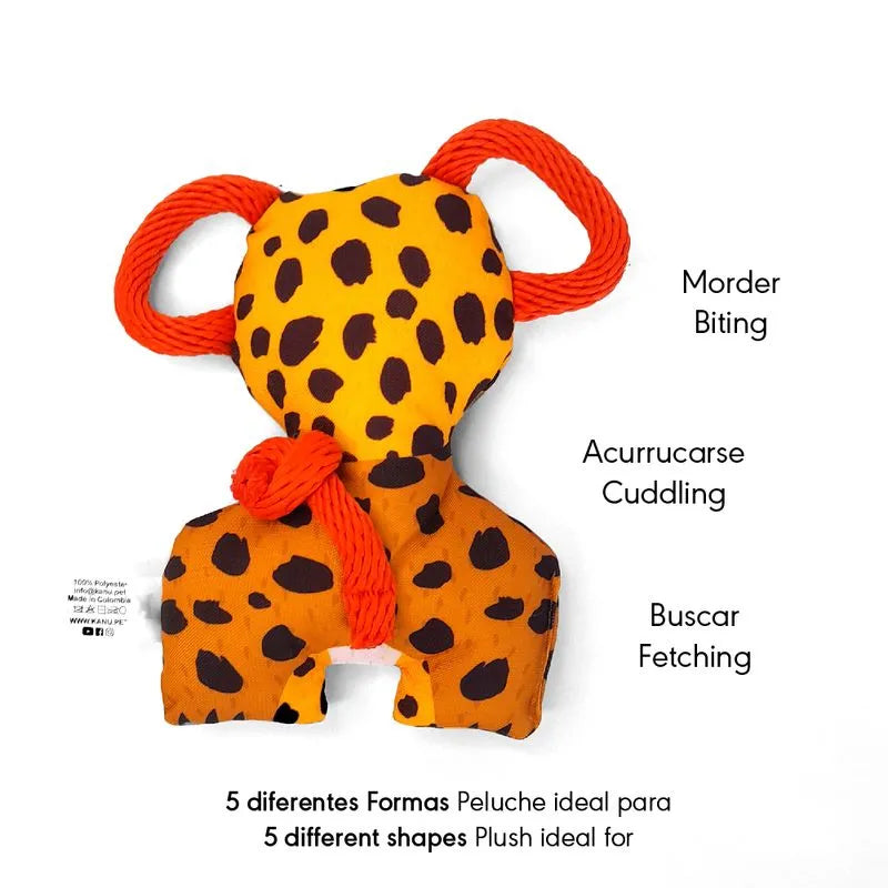 Juguete  Peluche Tigre Safari Kanu Pet para Perro