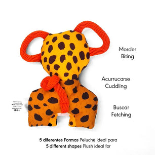 Juguete  Peluche Tigre Safari Kanu Pet para Perro