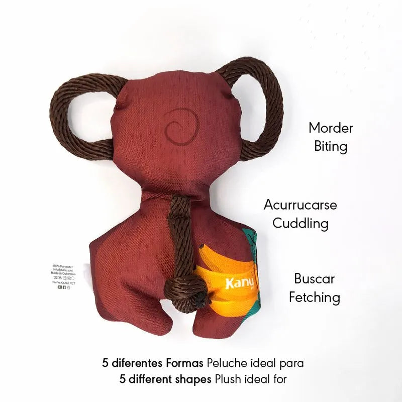 Juguete  Peluche Mico Safari Kanu Pet para Perro