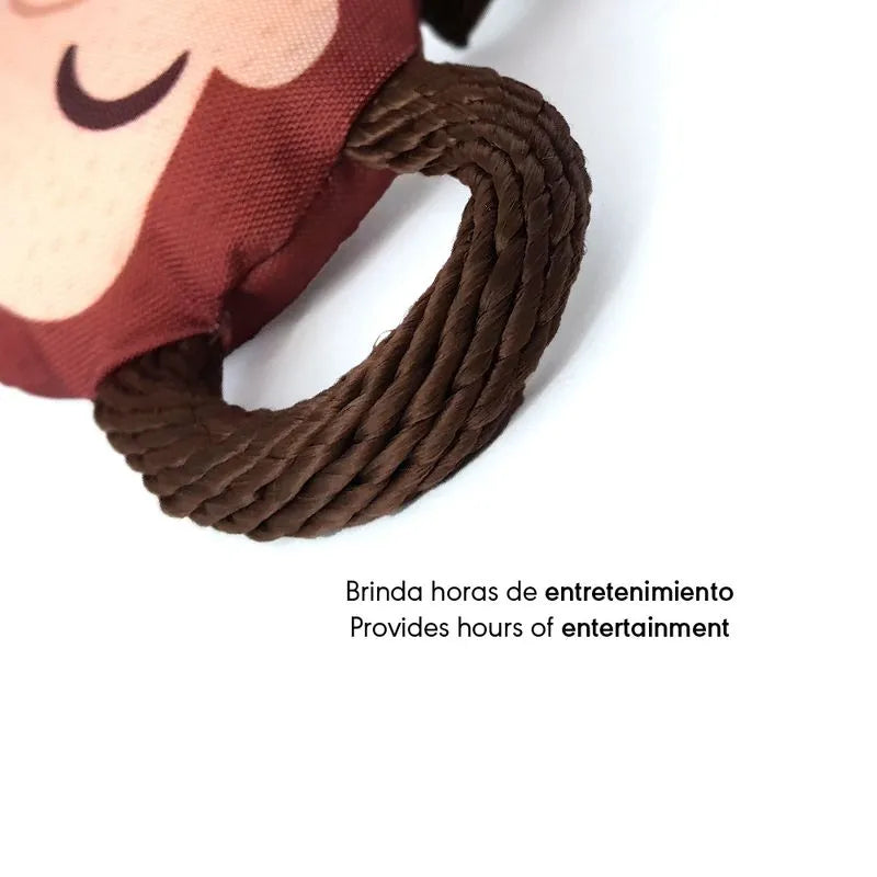Juguete  Peluche Mico Safari Kanu Pet para Perro