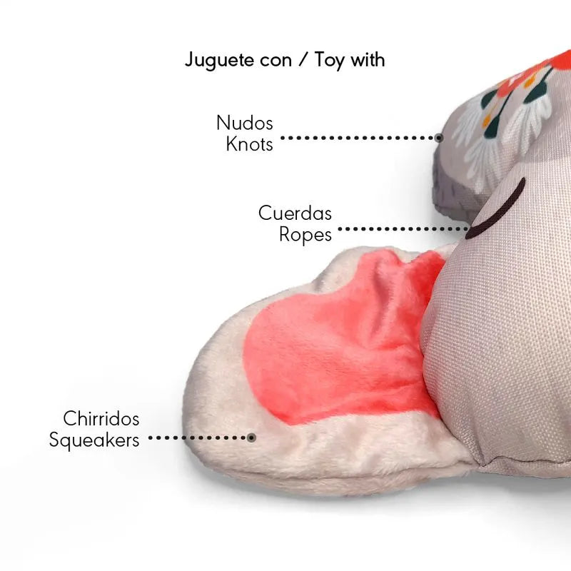 Juguete  Peluche Elefante Safari Kanu Pet para Perro