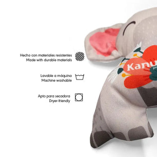 Juguete  Peluche Elefante Safari Kanu Pet para Perro