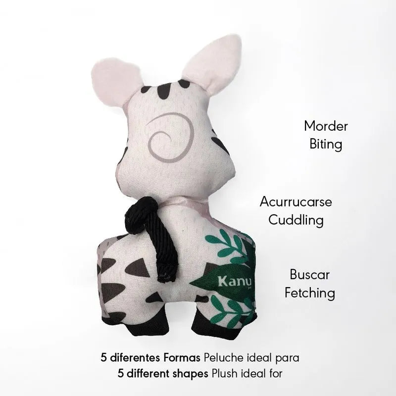 Juguete  Peluche Cebra Safari Kanu Pet para Perro