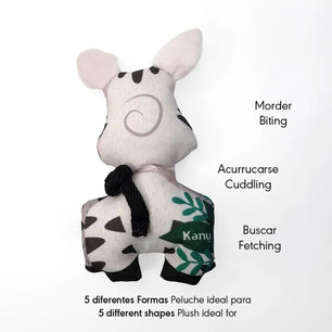 Juguete  Peluche Cebra Safari Kanu Pet para Perro