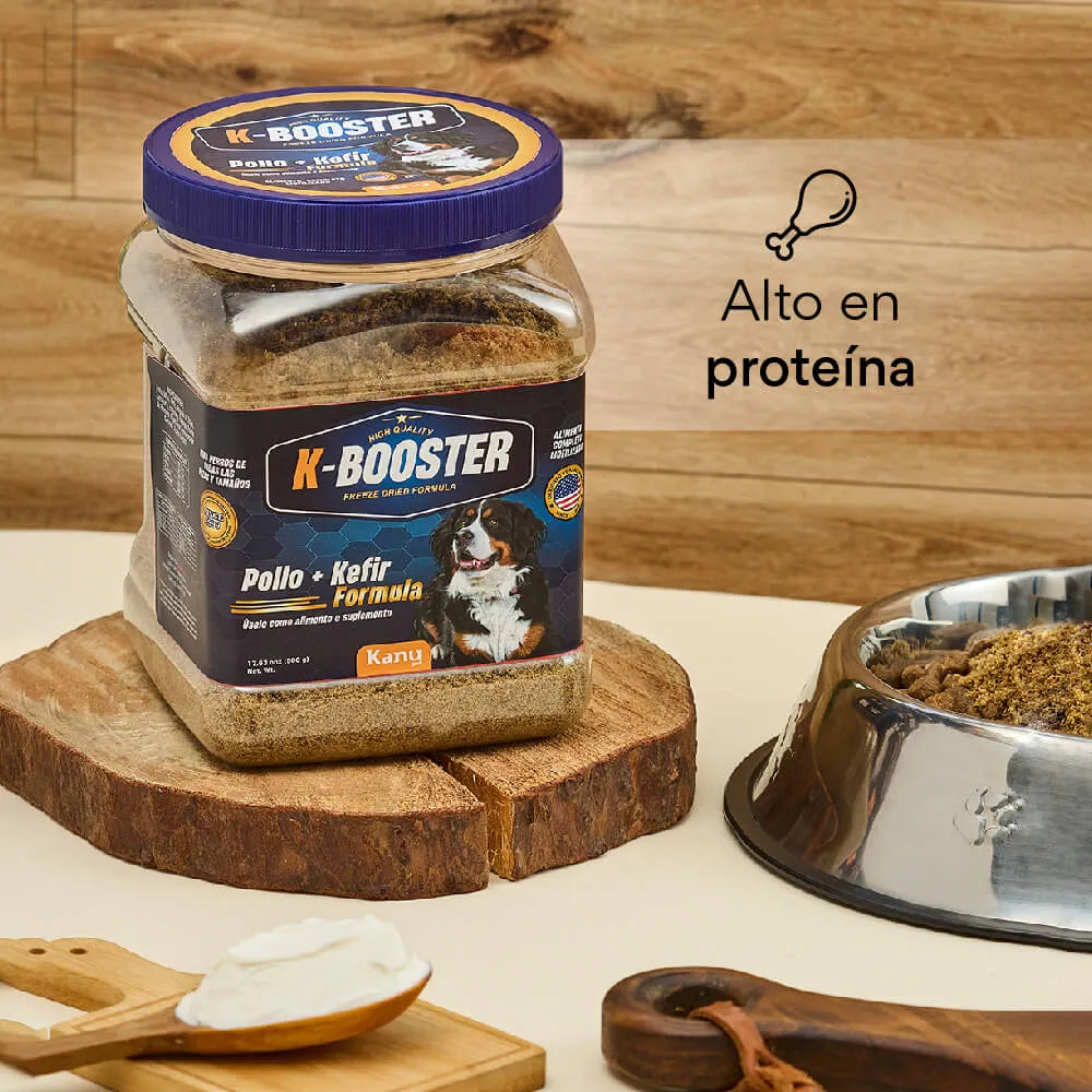 Suplemeneto K-Booster  de Pollo Liofilizado Kanu Pet para perros