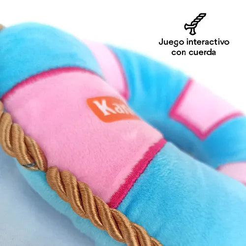 Juguete Peluche Flotador Summer Kanu Pet para Perro