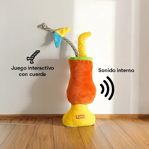 Juguete Peluche Coctel Summer Kanu Pet para Perro