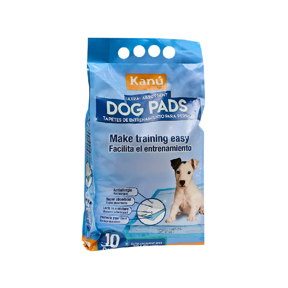 Tapete de Entrenamiento perros cachorros Kanu Pet Puppy Pads x 50 ud