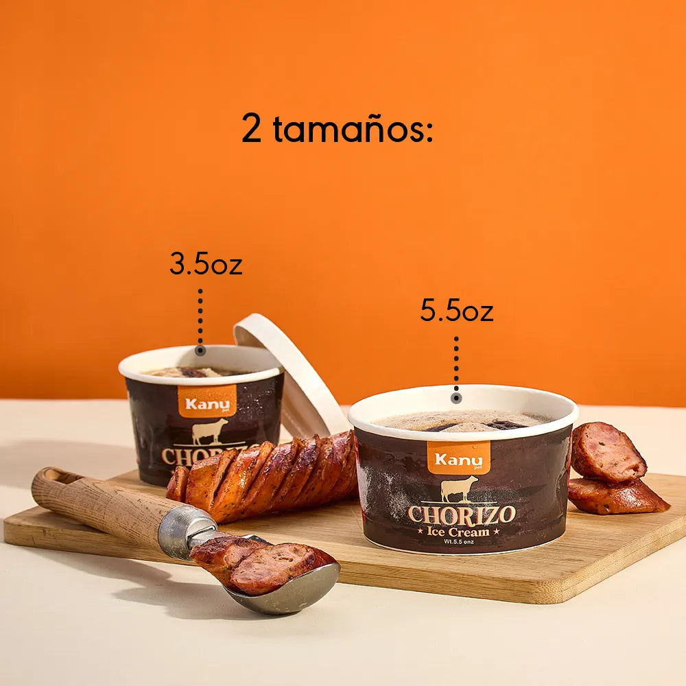 Helado de Chorizo Kanu Pet  para Perro y Gato