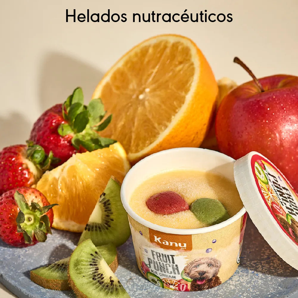Helado de Fruit Punch  Kanu Pet  para Perro y Gato