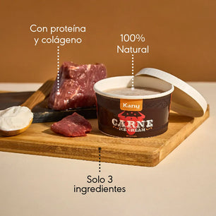 Helado de Carne  Kanu Pet  para Perro y Gato