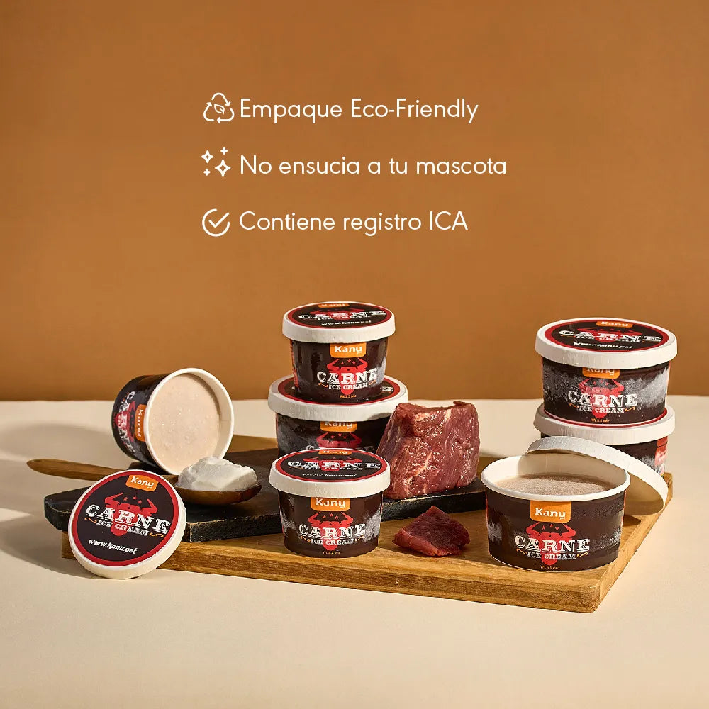 Helado de Carne  Kanu Pet  para Perro y Gato