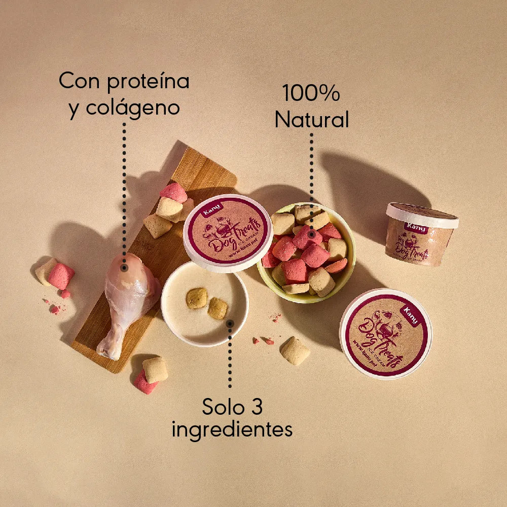 Helado de Galleta Pollo  Kanu Pet  para Perro y Gato 5.5 Oz