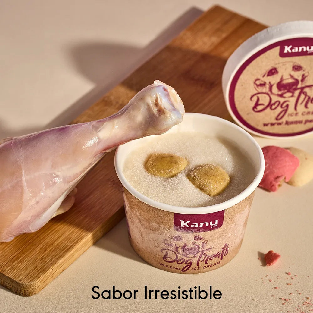 Helado de Galleta Pollo  Kanu Pet  para Perro y Gato 5.5 Oz