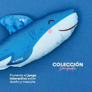 Juguete Peluche Tiburón Mar Kanu Pet para Perro
