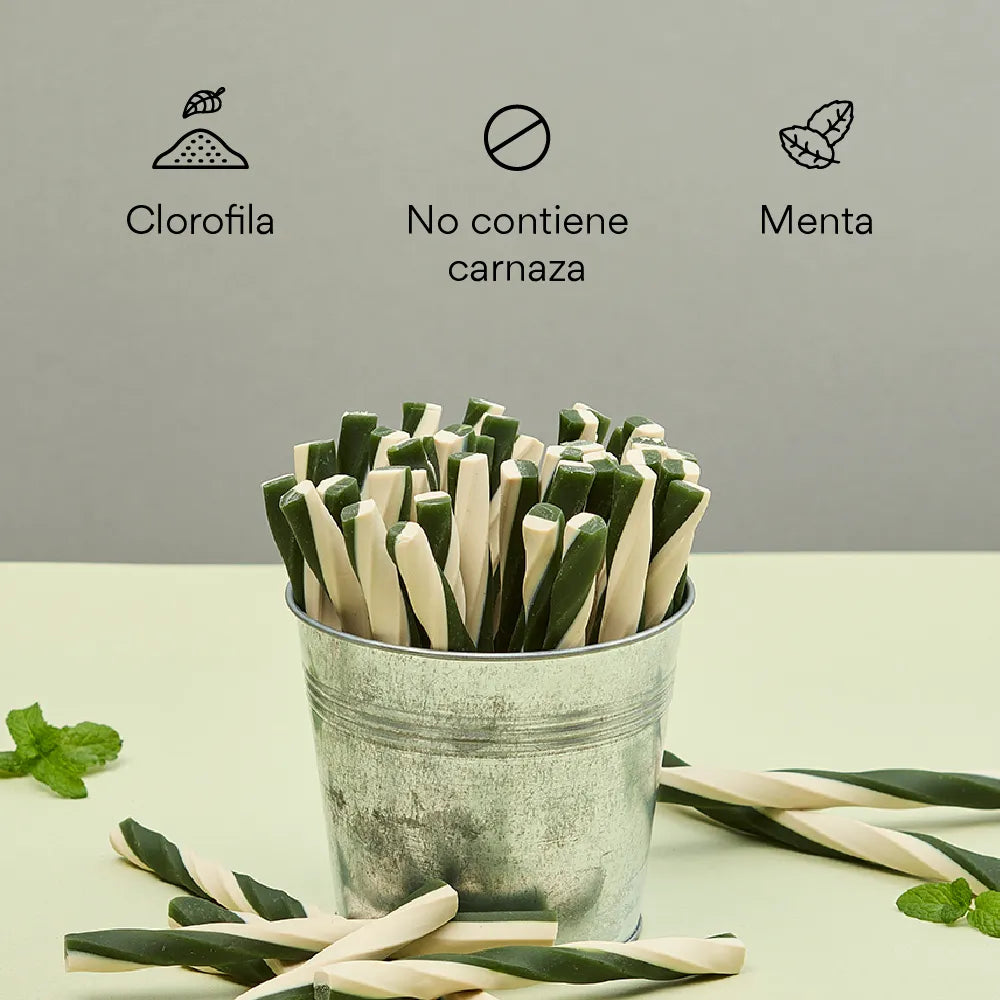 Snack para la placa y el sarro Kanu Pet Oral Stick x 8 Unds Para Perro Sabor a Menta